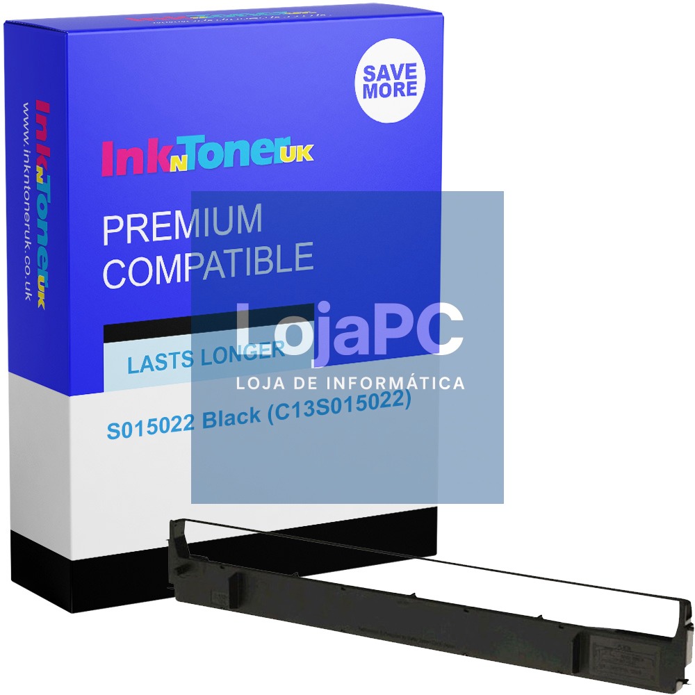 EPSON S015022 ribbon black nylon 2.000.000 characters 1-pack — imagem 3