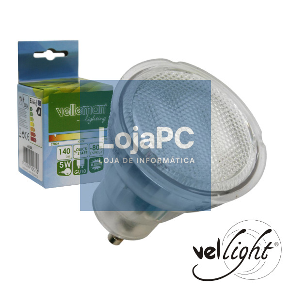 LÂMPADA GU10 5W=20W 230V ECO 100LM 2700K