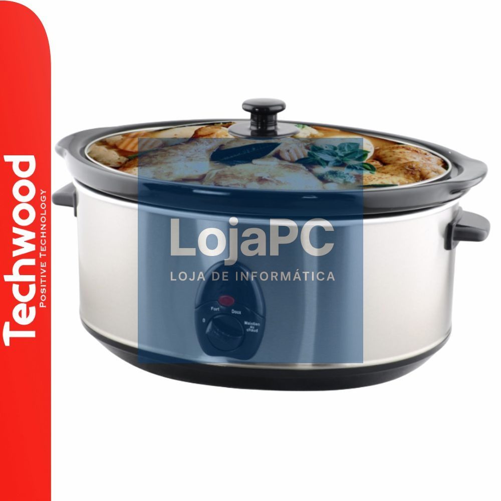Panela Elétrica 6.5L 320W Inox TECHWOOD
