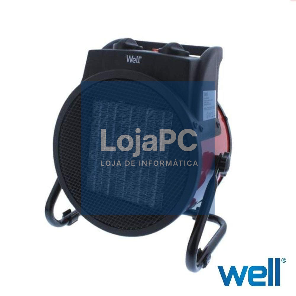 Aquecedor Termoventilador Industrial 3000W WELL