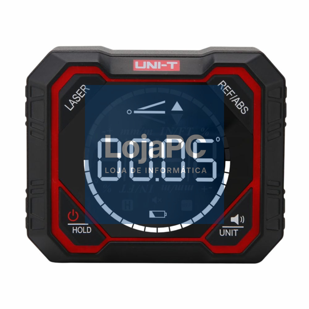 Medidor De Ângulos Digital 4x90º C/ Laser UNI-T