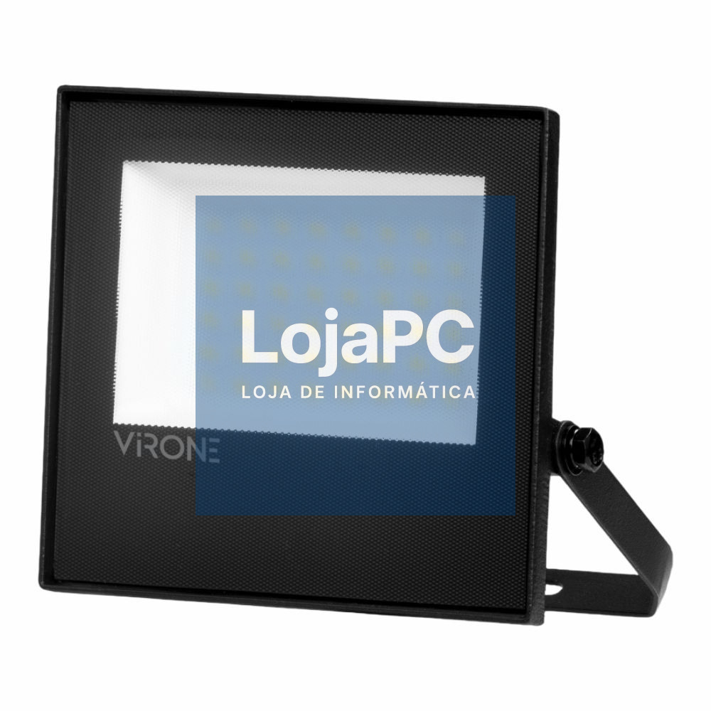 Foco LED 30W 230V 4000K 2400lm Preto IP65 VIRONE