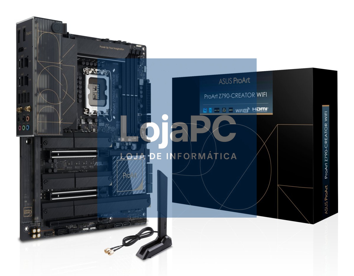 ASUS PROART Z790-CREATOR WIFI LGA1700 4xDIMM DDR5 6xSATA 4xM.2 1xHDMI 2xUSB-C MB