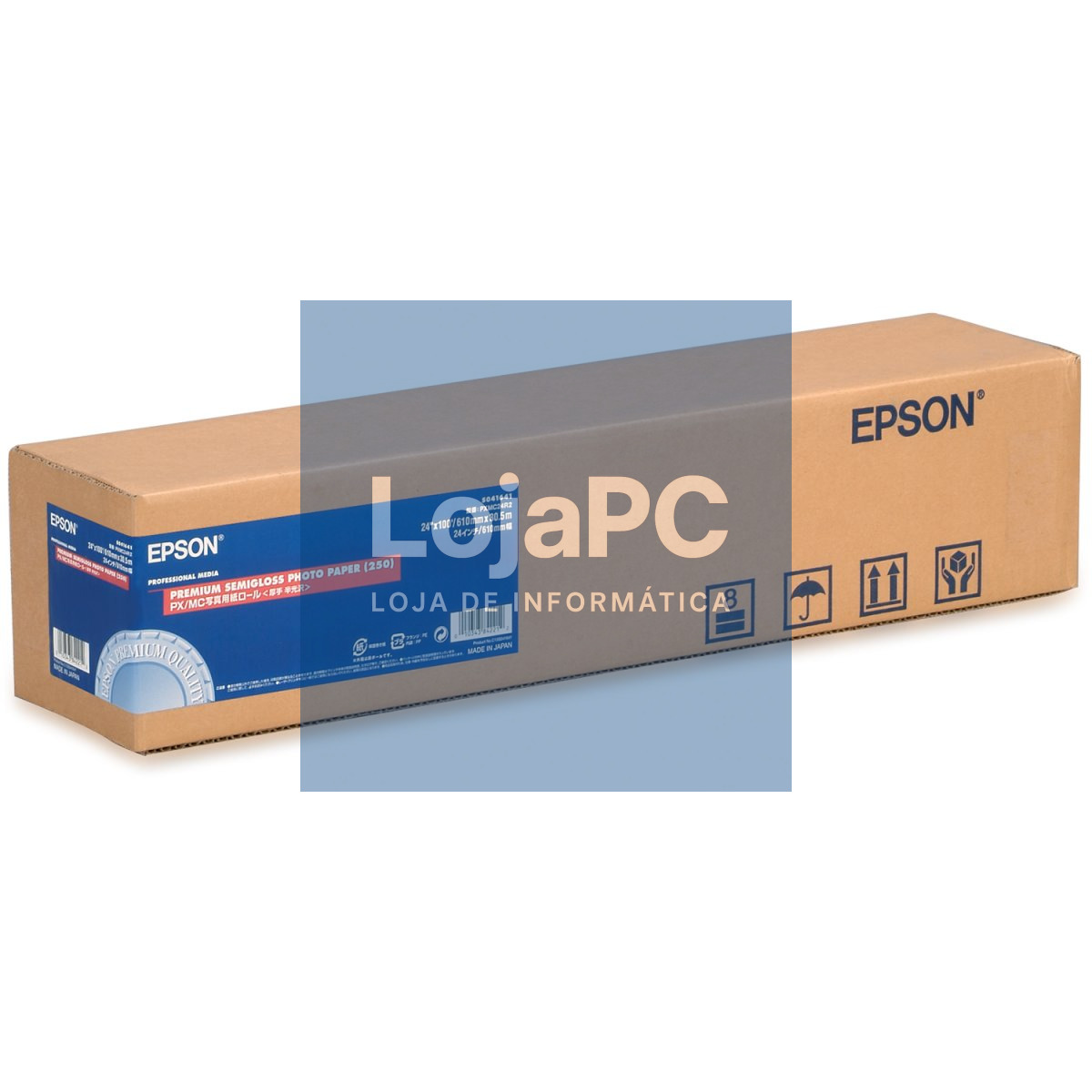 EPSON S041641 Premium Semigloss Photo Paper Inkjet 250g/m2 610mm x 30.5m 1 roll 1-pack