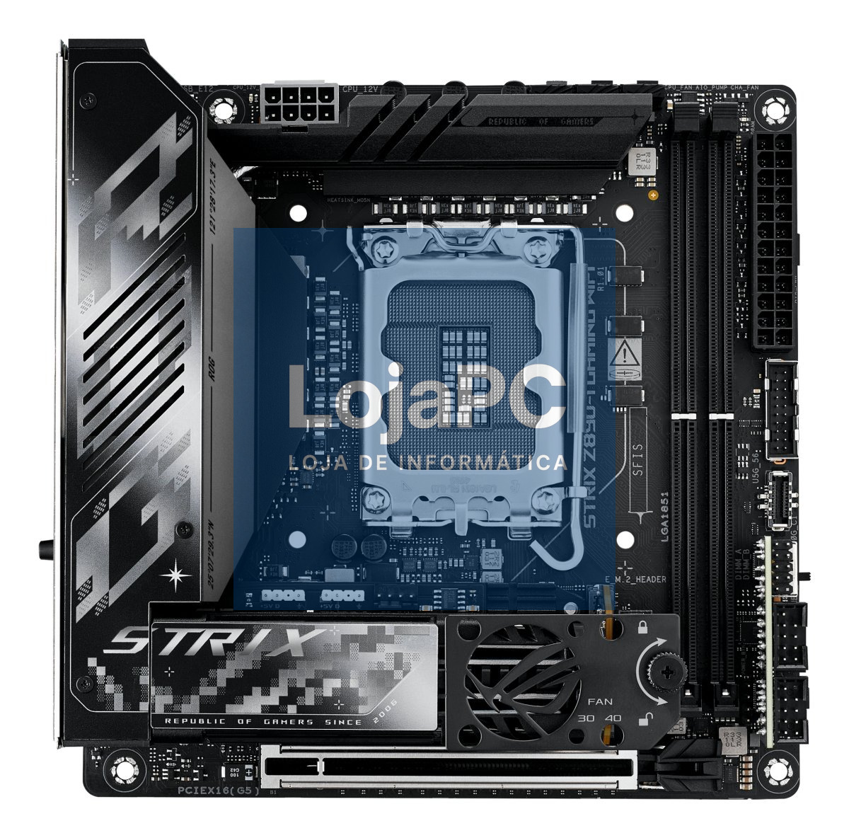 ASUS ROG STRIX Z890-I GAMING WIFI LGA1851 DDR5 mini ITX MB