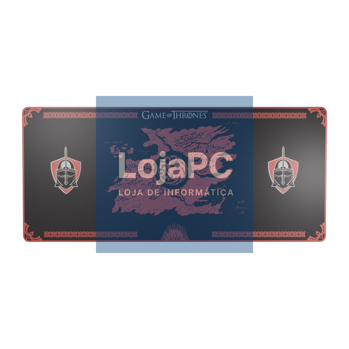 LEXIP X GAME OF THRONES Black Lights XXL Mousepad