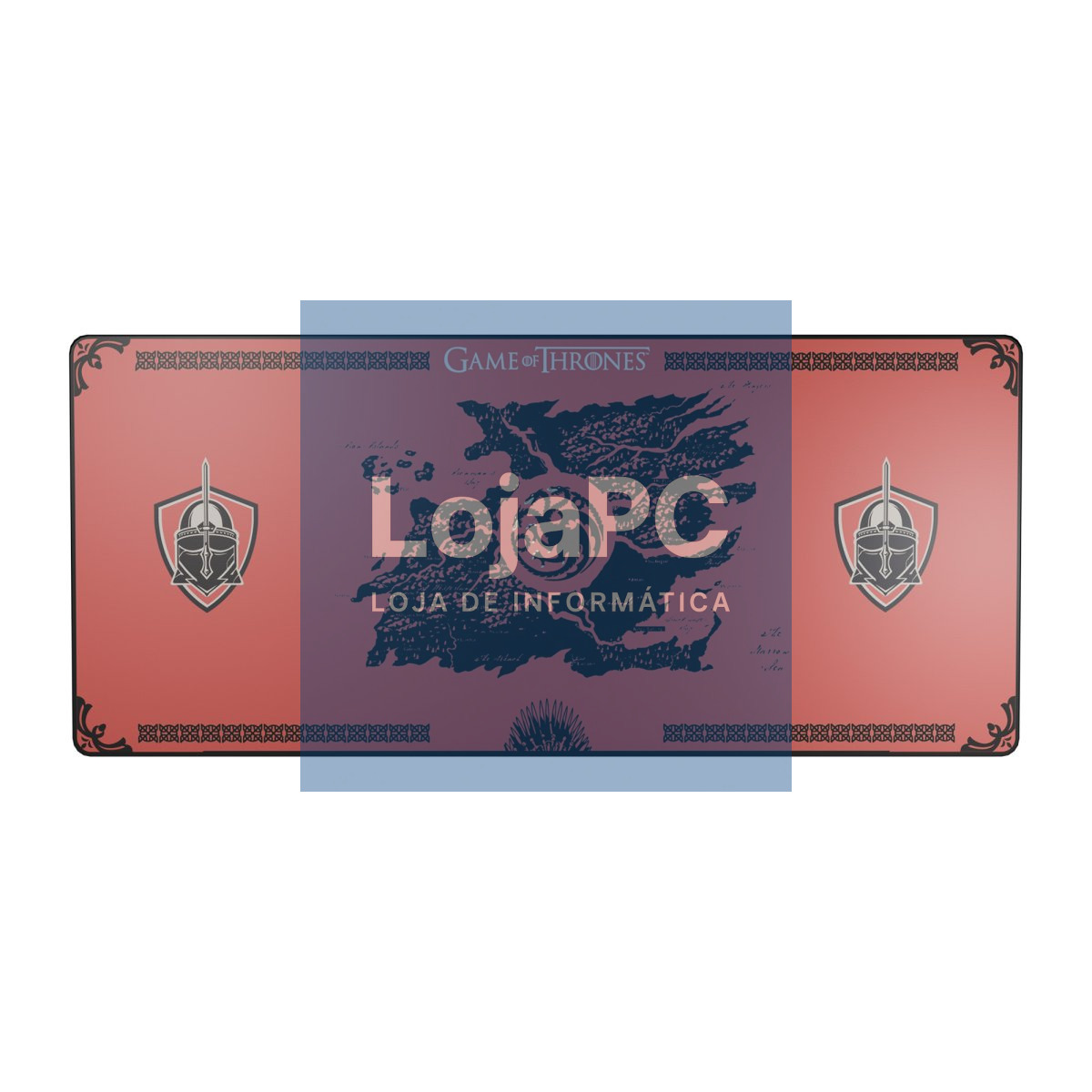 LEXIP X GAME OF THRONES Black Lights XXL Mousepad