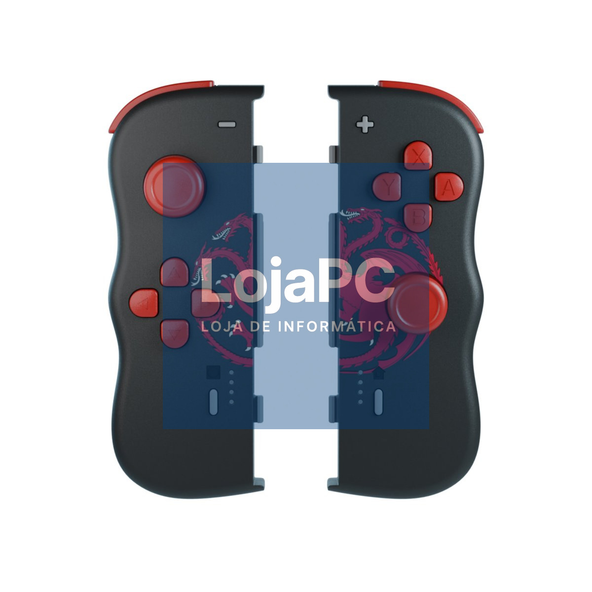 LEXIP X GAME OF THRONES Black Lights Twinpads Controller Black