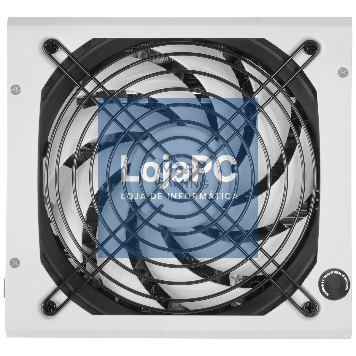 MARS GAMING MPZE750M, 750W FULL-MODULAR PSU 80PLUS SILVER, +87% EFFICIENCY, AI-RPM 14CM FAN, WHITE