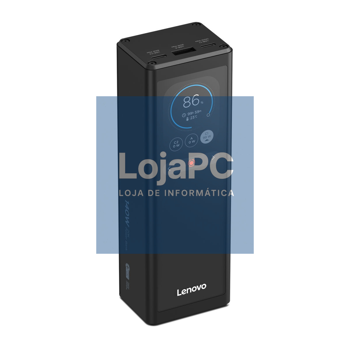 LENOVO 140W Smart Laptop Power Bank gold grey 1Y