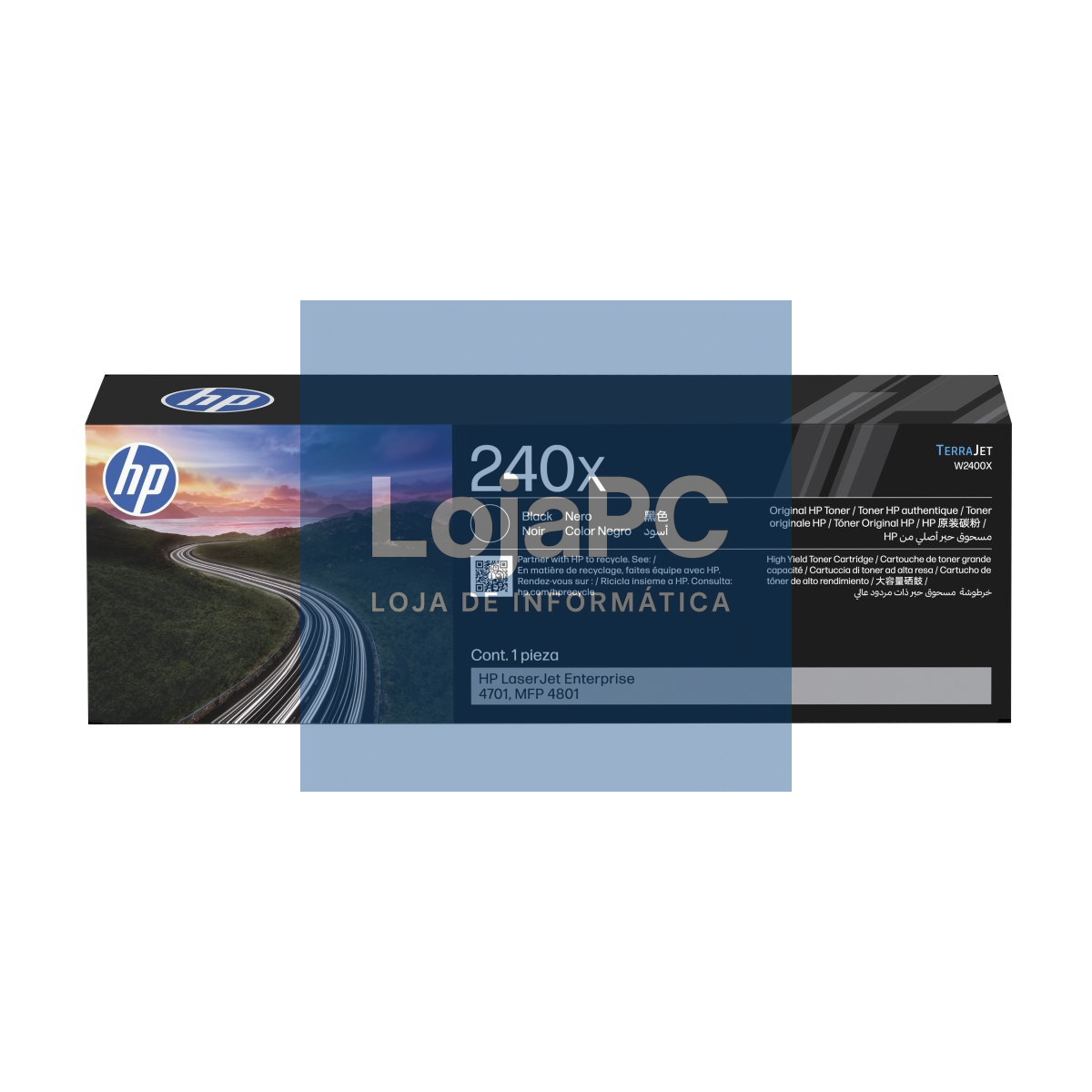 HP 240X High Yield Black Original LaserJet Toner Cartridge
