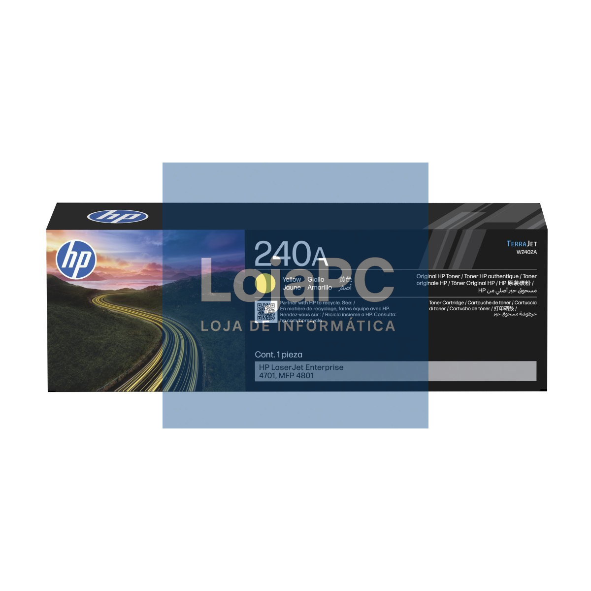 HP 240A Yellow Original LaserJet Toner Cartridge