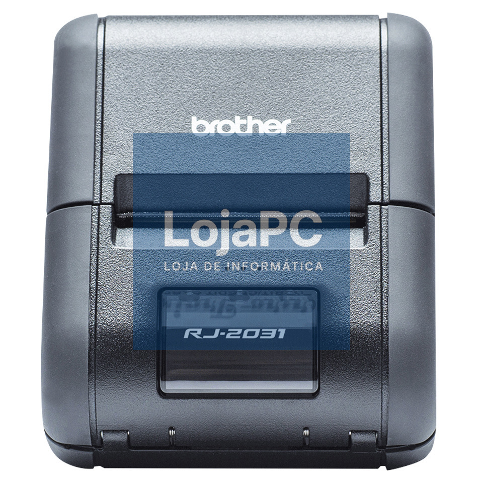 BROTHER RJ-2031 Mobile Label Printer Roll 58mm Bluetooth USB LCD Mono with Battery