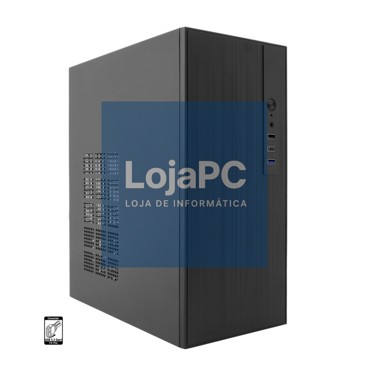 COOLBOX M460 CAIXA MATX 1X SUPORTE INTERNO 3.5inch 1X SUPORTE 2.5inch S/FONTE