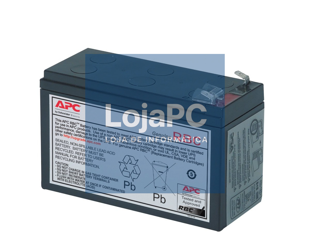 APC Replacement Battery Cartridge 17 UPS battery 1 x battery lead acid Black