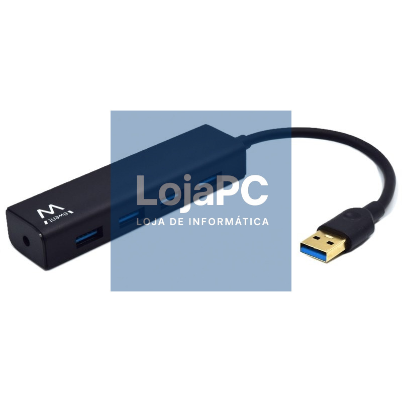 EWENT EW1136 Hub 4 Portas USB 3.0