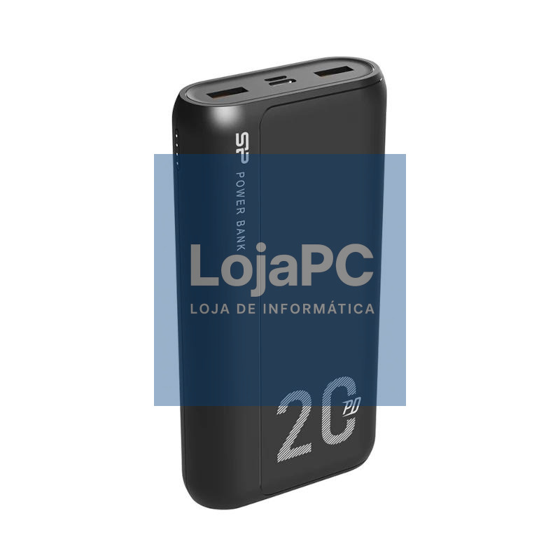 SP Powerbank QS15 20.000mAh QC Preto