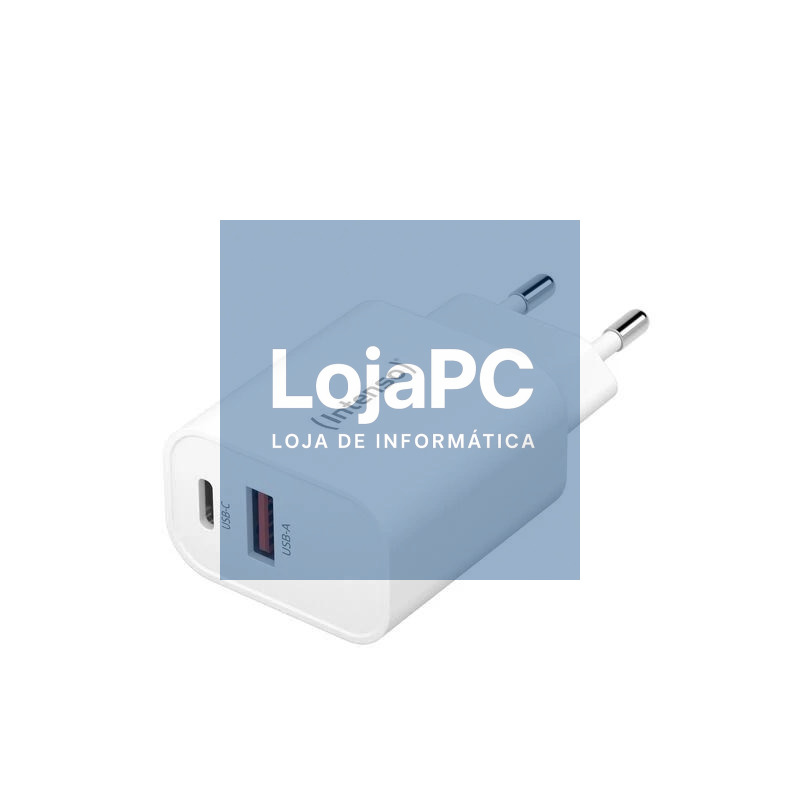 Intenso | Carregador parede W30AC|1xUSB-A 1xUSB-C