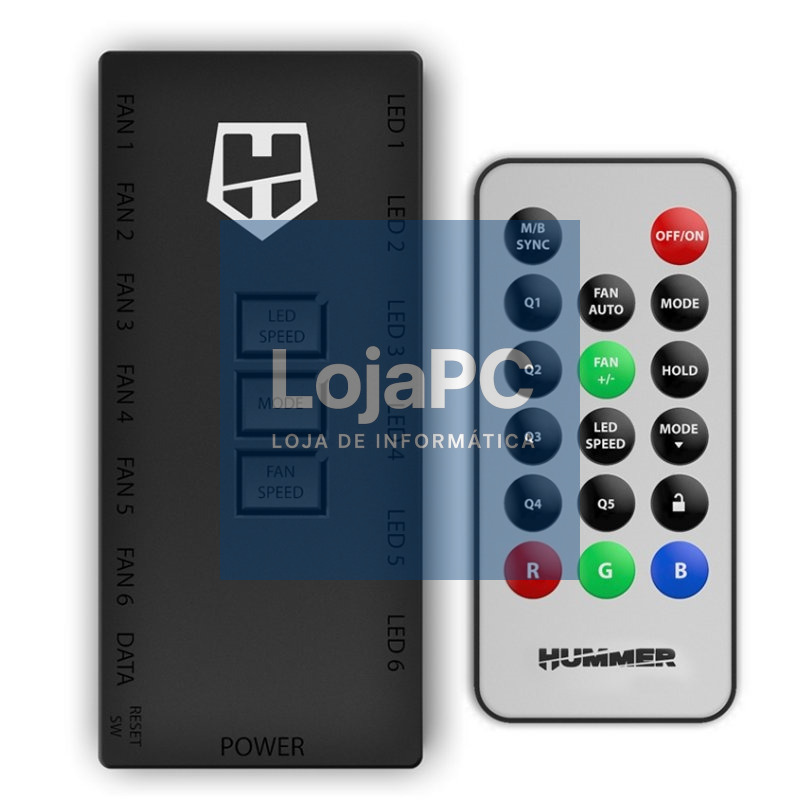 Nox HUMMER R-HUB Controlador ARGB Led/Ref.