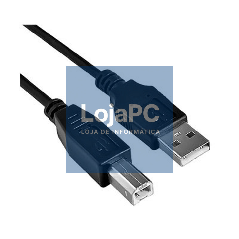 Nanocable Cabo USB 2.0 Tipo A - B 1.8 M Preto