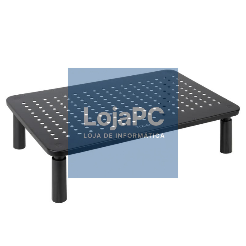 Tooq TQMR086 Suporte elevador monitores Preto