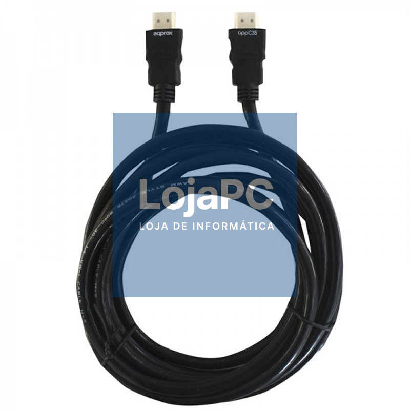 approx APPC35 Cabo HDMI a HDMI 3 Metros Up to 4K