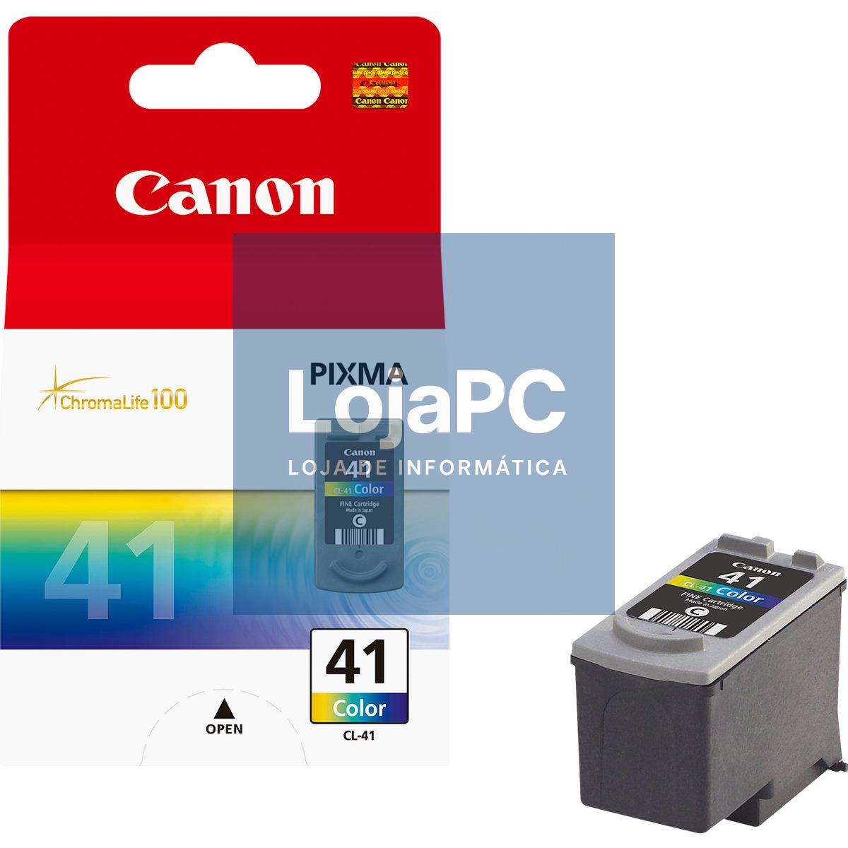 CANON 1LB CL-41 ink cartridge tri-colour standard capacity 12ml 265 pages 1-pack