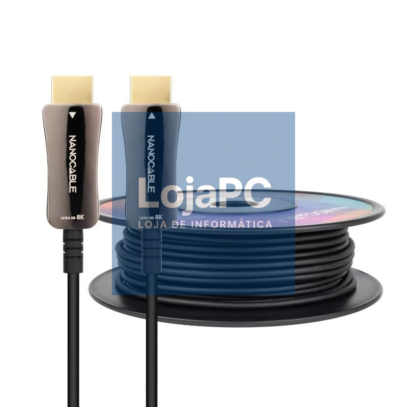 Nanocable Cabo HDMI v2.1 AOC 8K@60HZ 30 m