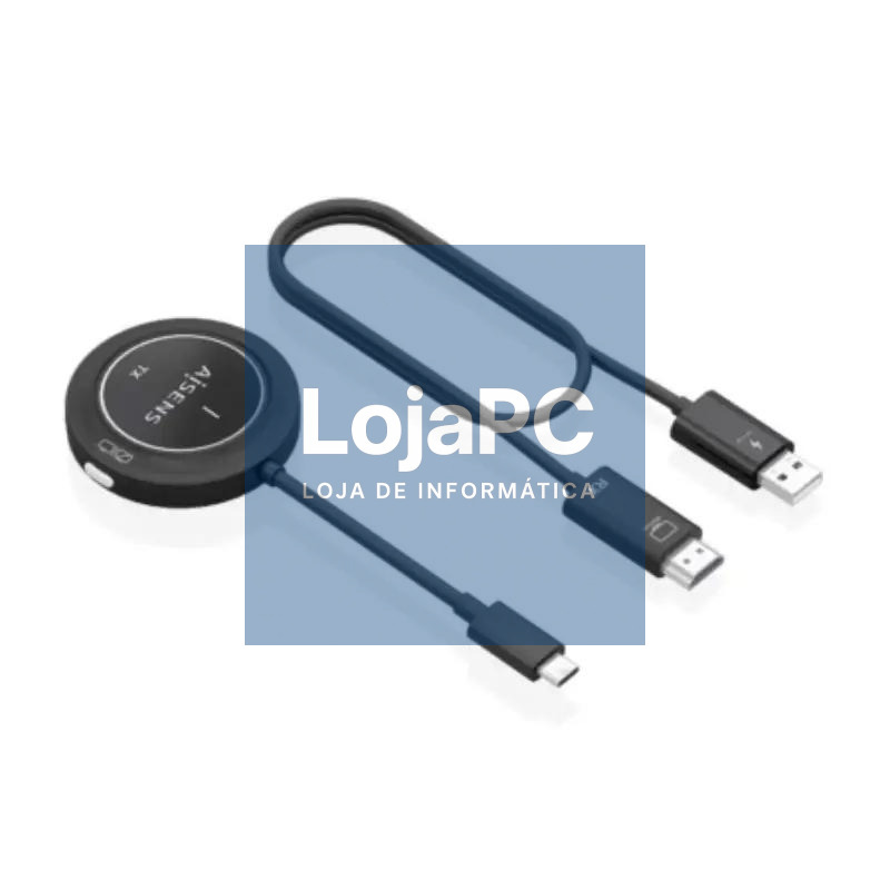 Aisens Adap. USB-C a HDMI Inalám 1080P 30m Preto