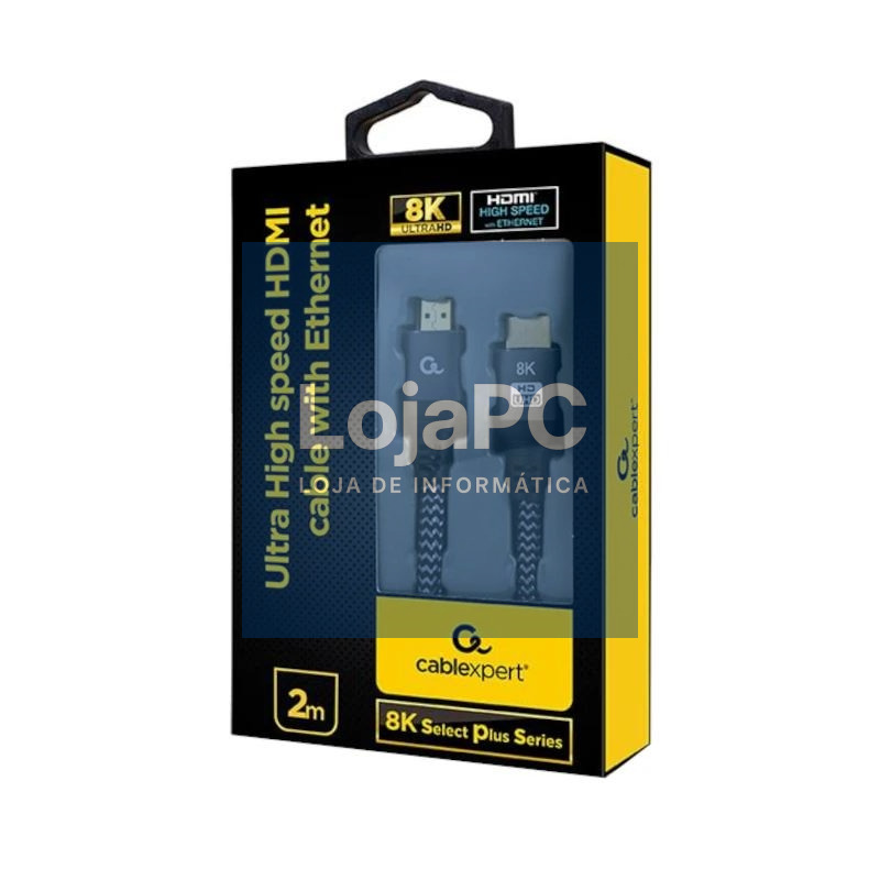 Gembird Cabo HDMI de ultra alta velocidade 8K 2m