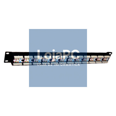Monolyth Patch Panel 24 Portas 19" UTP Cat. 5E