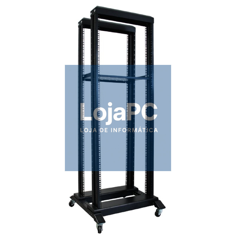 Monolyth Armário 19" 32U DR6632 Data Rack Preto SA