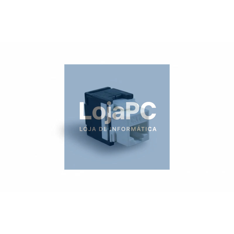 2LAN Conector RJ45 CAT.6 UTP Fêmea TOOLESS 180º.