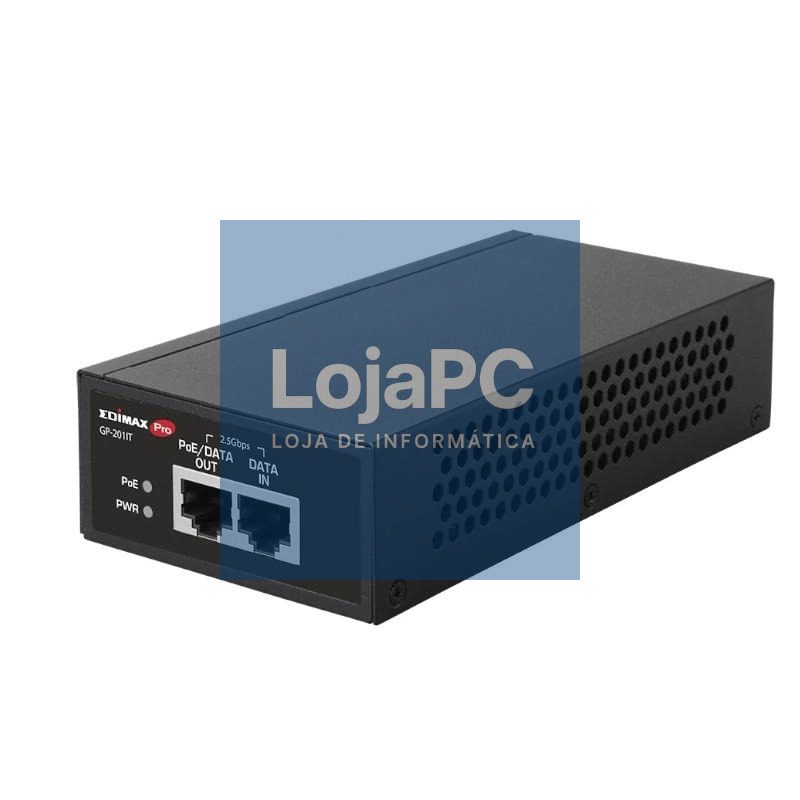 Edimax GP-201IT Inyector POE+ Gigabit 30W 802.3at
