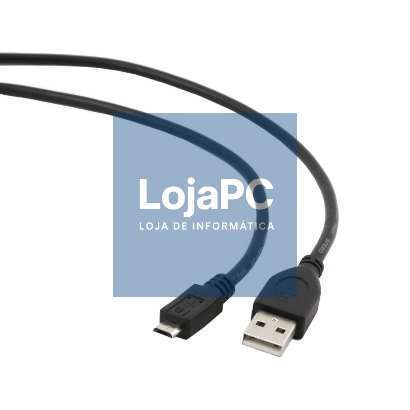 Gembird Cabo USB 2.0 Tipo A/M-MicroUSB B/M 3 Mt