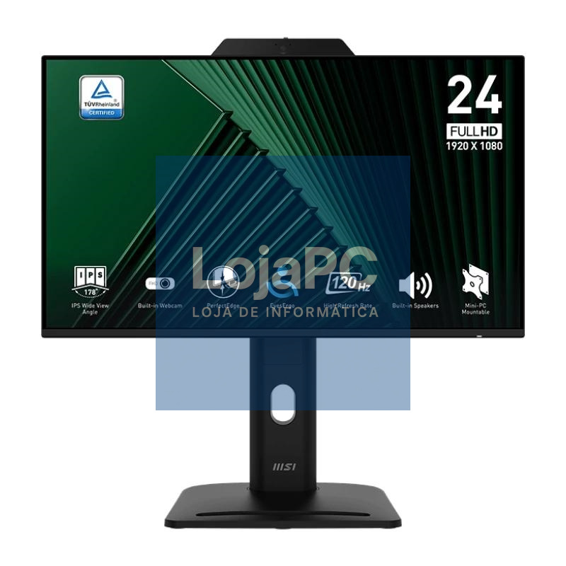 MSI MP242PMG Monitor 23.8" IPS 120h DP Wcam MM AA