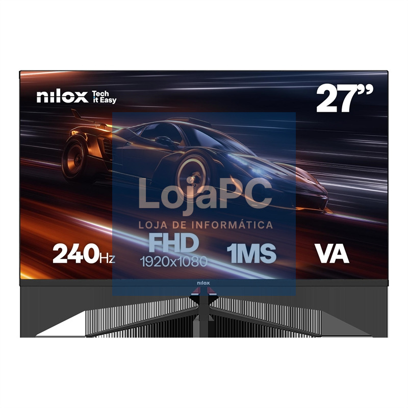 NILOX NXM27FHD2401 Monitor 27" VA 240HZ HDMI DP