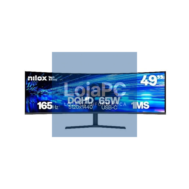 Nilox NXM49CRVDC2 Monitor 49" DQHD 165hz MM AA cur