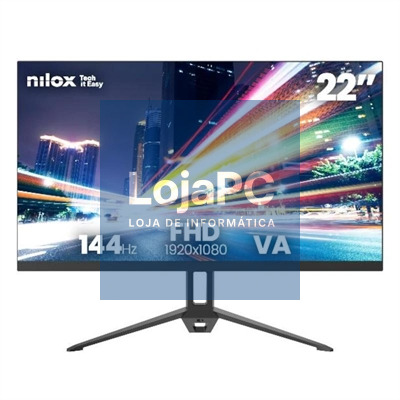 NILOX NXM22FHD14401 Monitor 22" VA 144Hz VGA HDMI