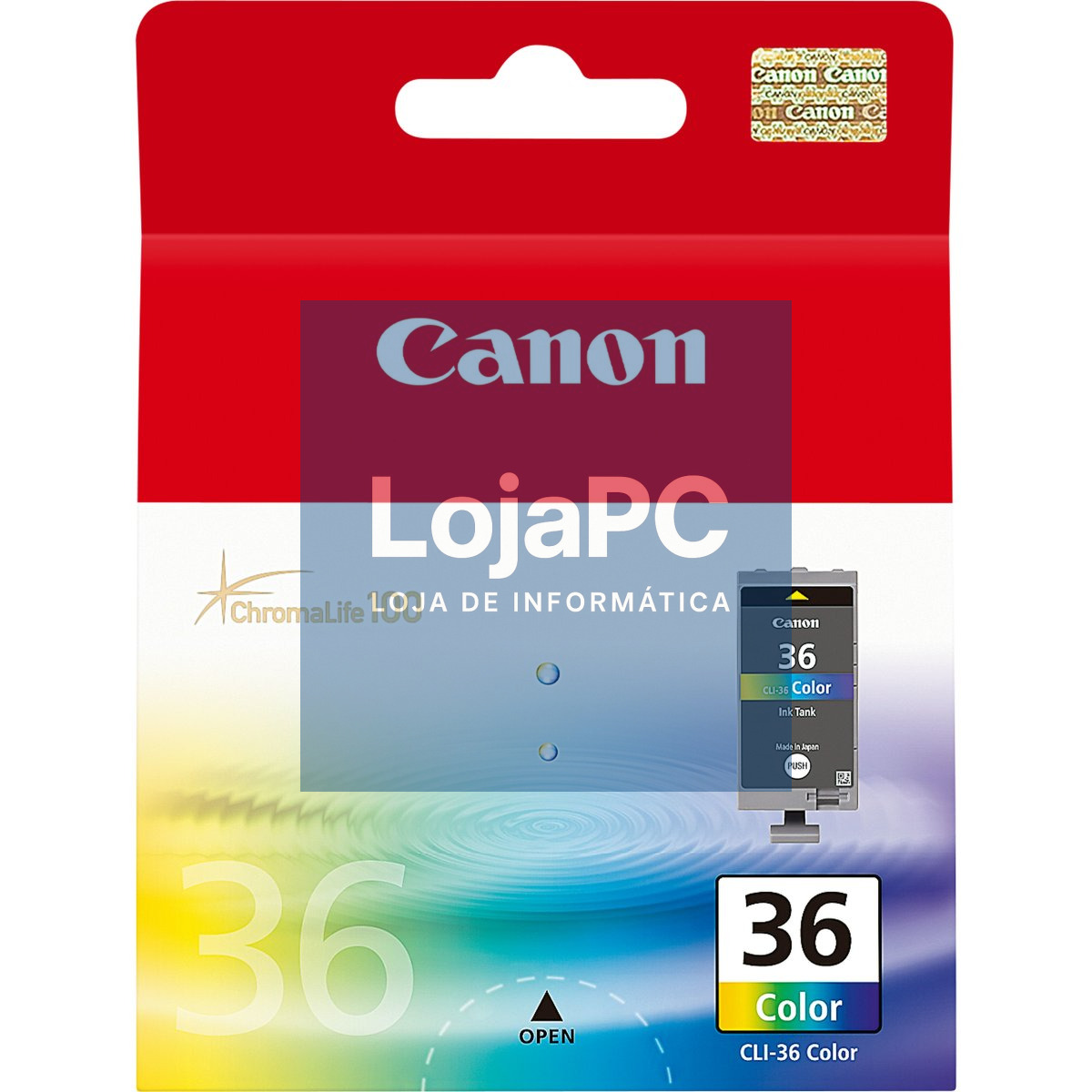 CANON CLI-36 ink cartridge tri-colour standard capacity 12ml 249 pages 1-pack