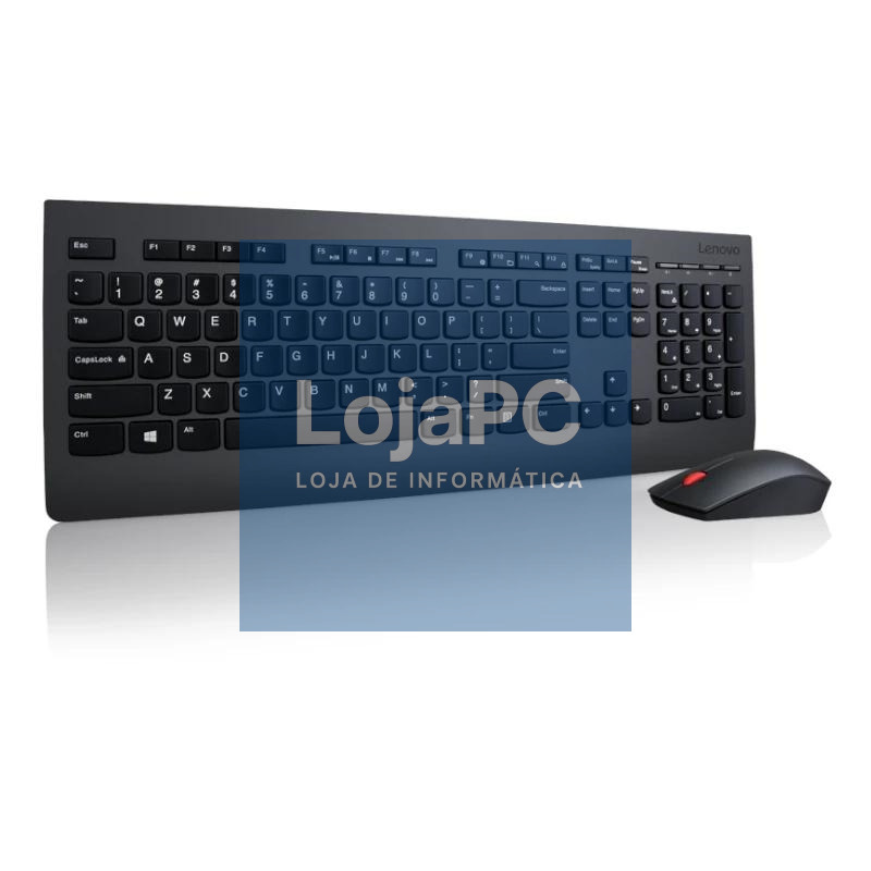 Lenovo 4X30H56823 Teclado + Rato sem fios
