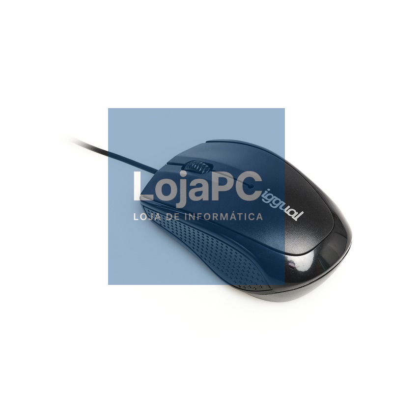 iggual Rato óptico COM-BASIC-800DPI preto