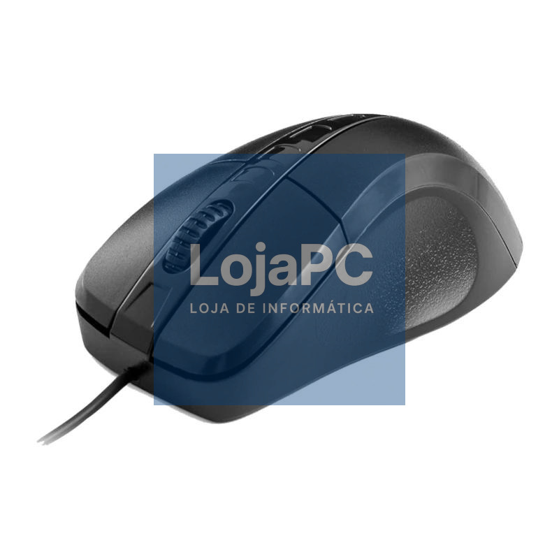 Nilox Rato Óptico MOUSB1001 1000 dpi Preto