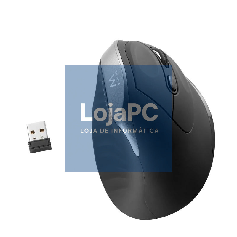 EWENT Rato ergonomico sem fios 2400Dpi