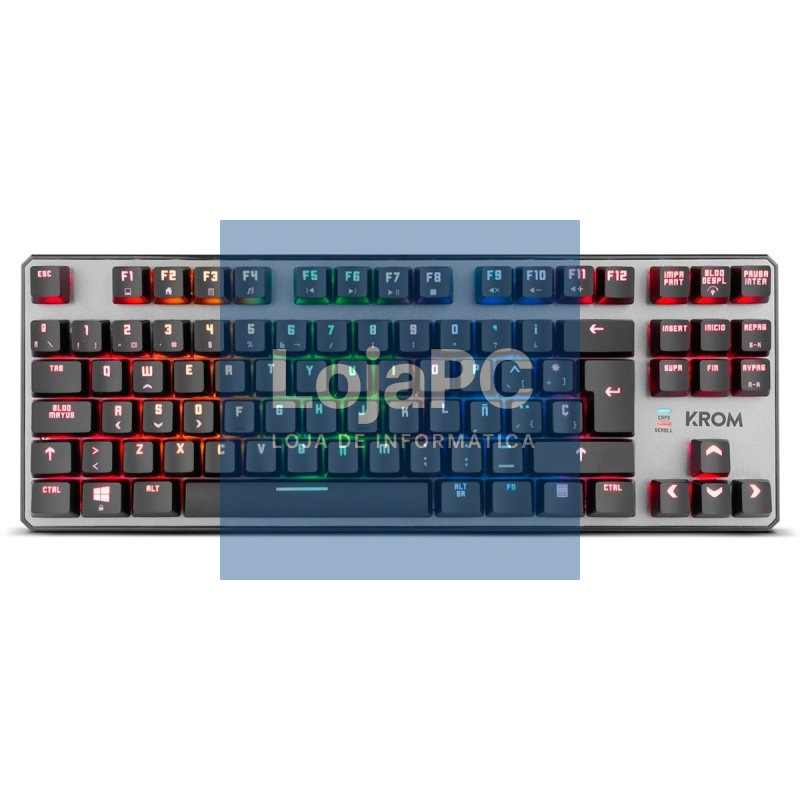 Krom Teclado mecânico RGB Krom KERNEL TKL (ten-key