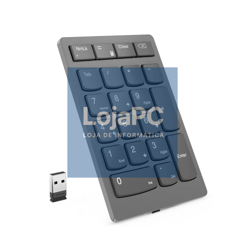 Lenovo teclado numérico sem fios 2.4 GHz
