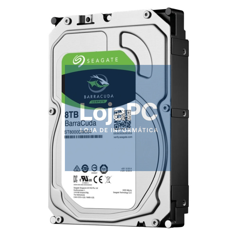 Seagate BarraCuda ST8000DM004 8TB 3.5" SATA3