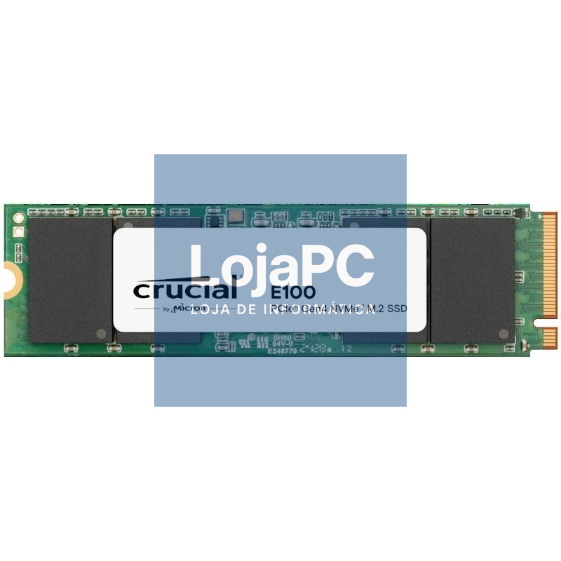 Crucial E100 SSD 480GB M.2 PCIe 4.0 NVMe