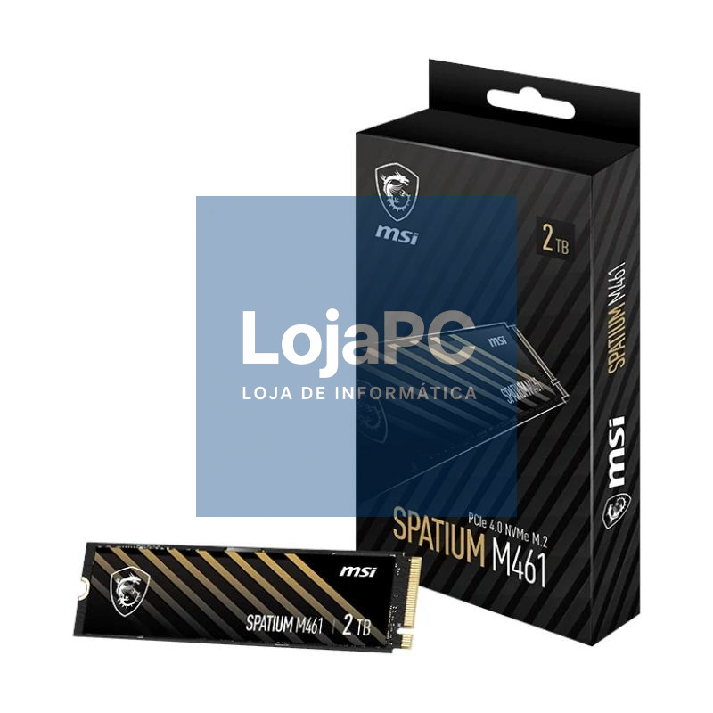 MSI SSD Spatium M461 2Tb PCIe 4.0 NVMe 5000 Mb-s