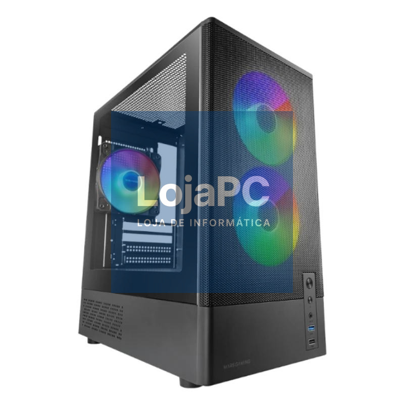 Mars Gaming Caixa ATX MC-ONYX ARGB Preta